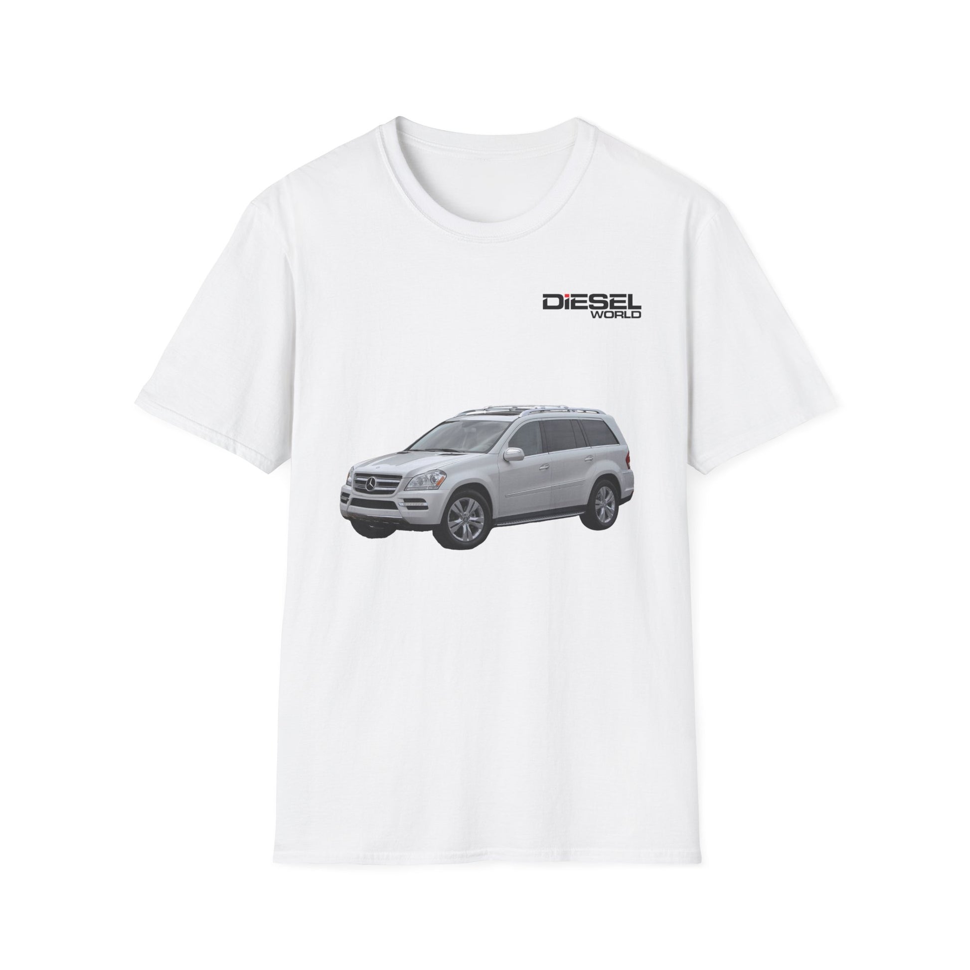 Diesel World BlueTec Brilliance Unisex White T-Shirt