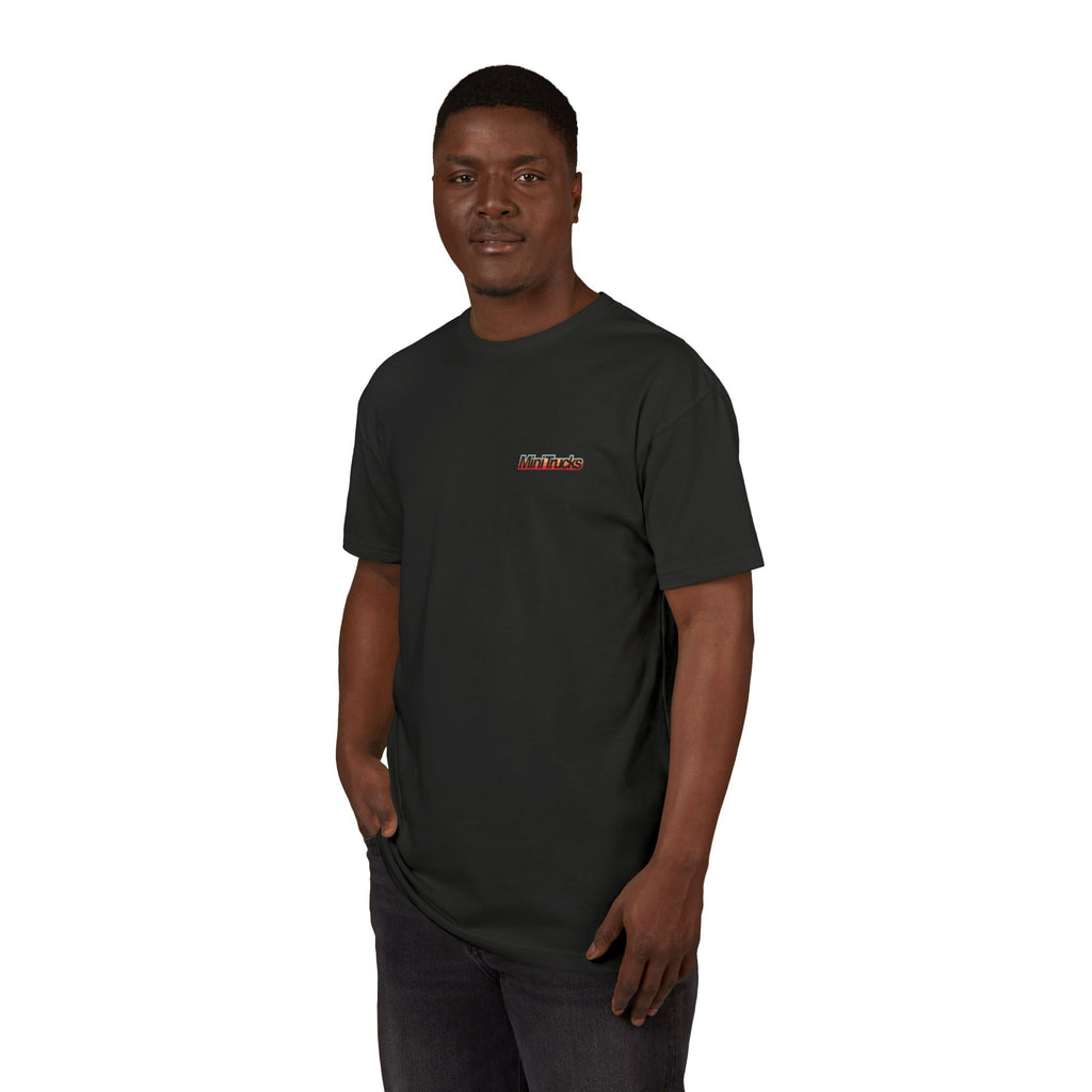 Street Trucks Retro Flame Text T-Shirt